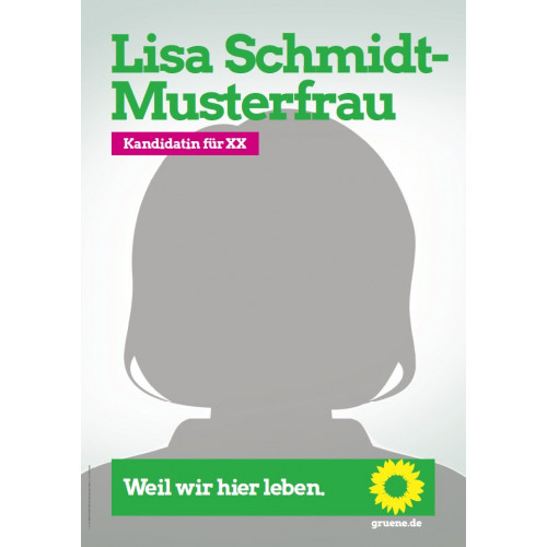 Layoutservice Kandidat*innen-Plakat (KW)